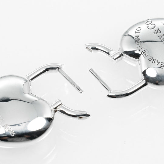 TIFFANY&Co. Pierce Silver925 Silver Return to TIFFANY&Co. Full Heart Women Used Authentic