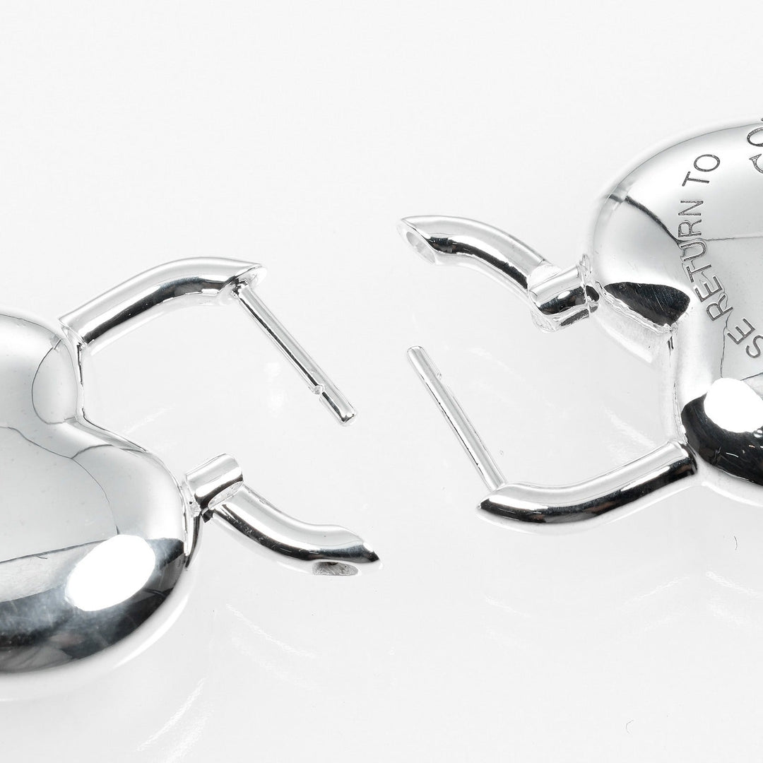 TIFFANY&Co. Pierce Silver925 Silver Return to TIFFANY&Co. Full Heart Women Used Authentic