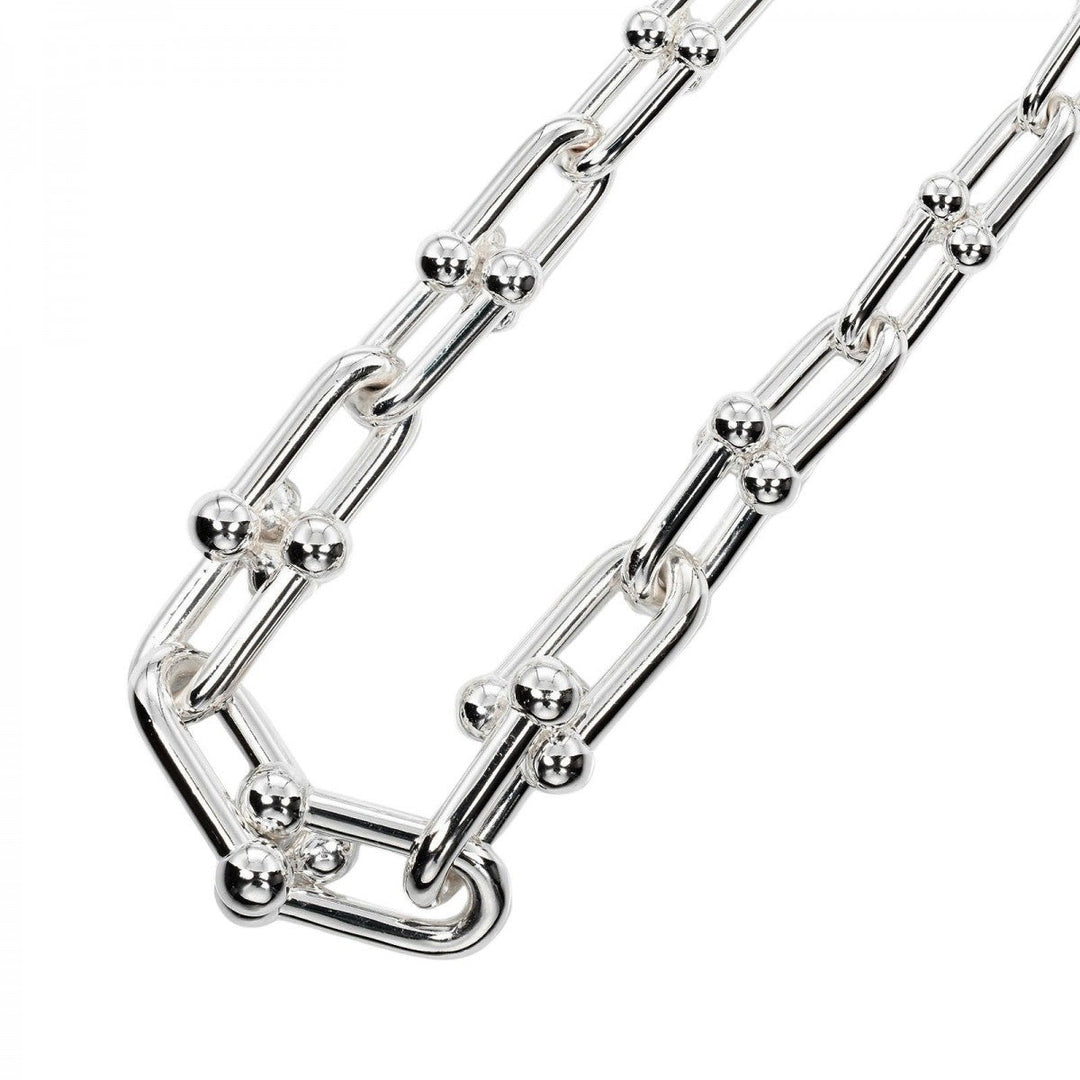 TIFFANY&Co. Necklace Silver925 Silver Hardware Graduated Link Women Used Authentic