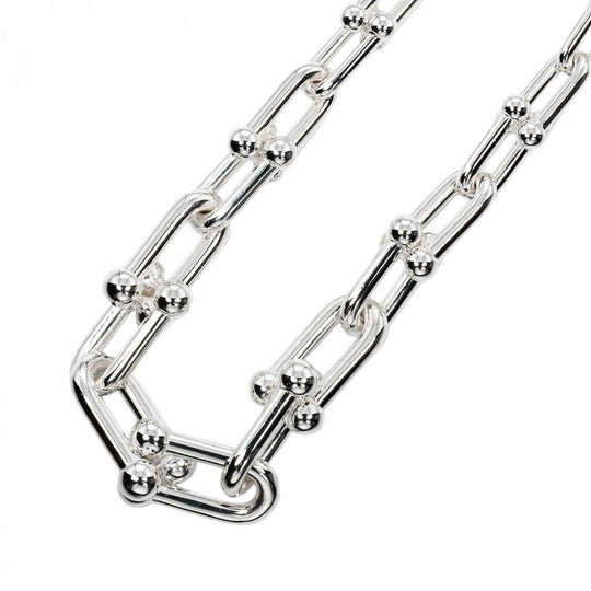 TIFFANY&Co. Necklace Silver925 Silver Hardware Graduated Link Women Used Authentic