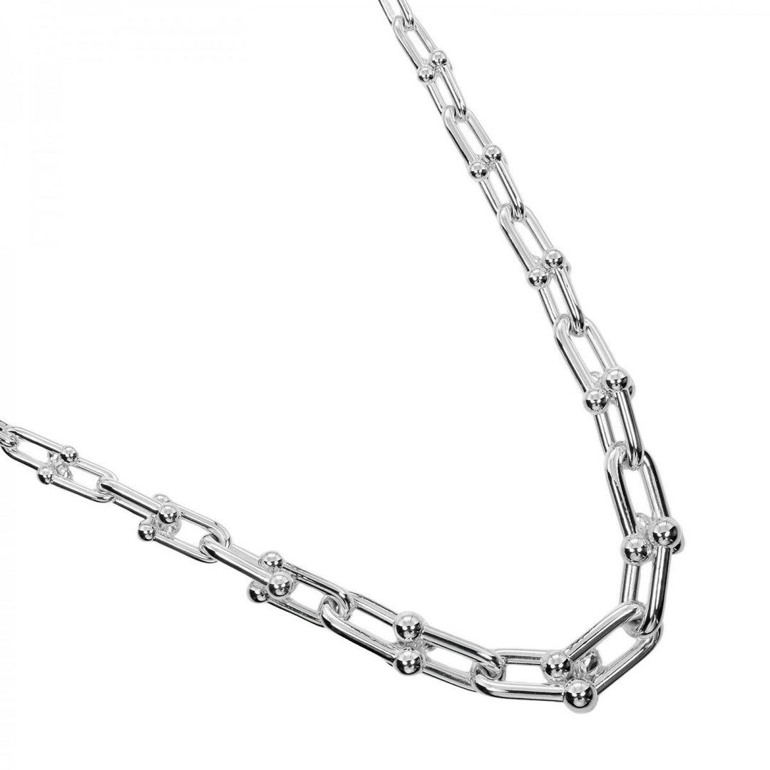 TIFFANY&Co. Necklace Silver925 Silver Hardware Graduated Link Women Used Authentic