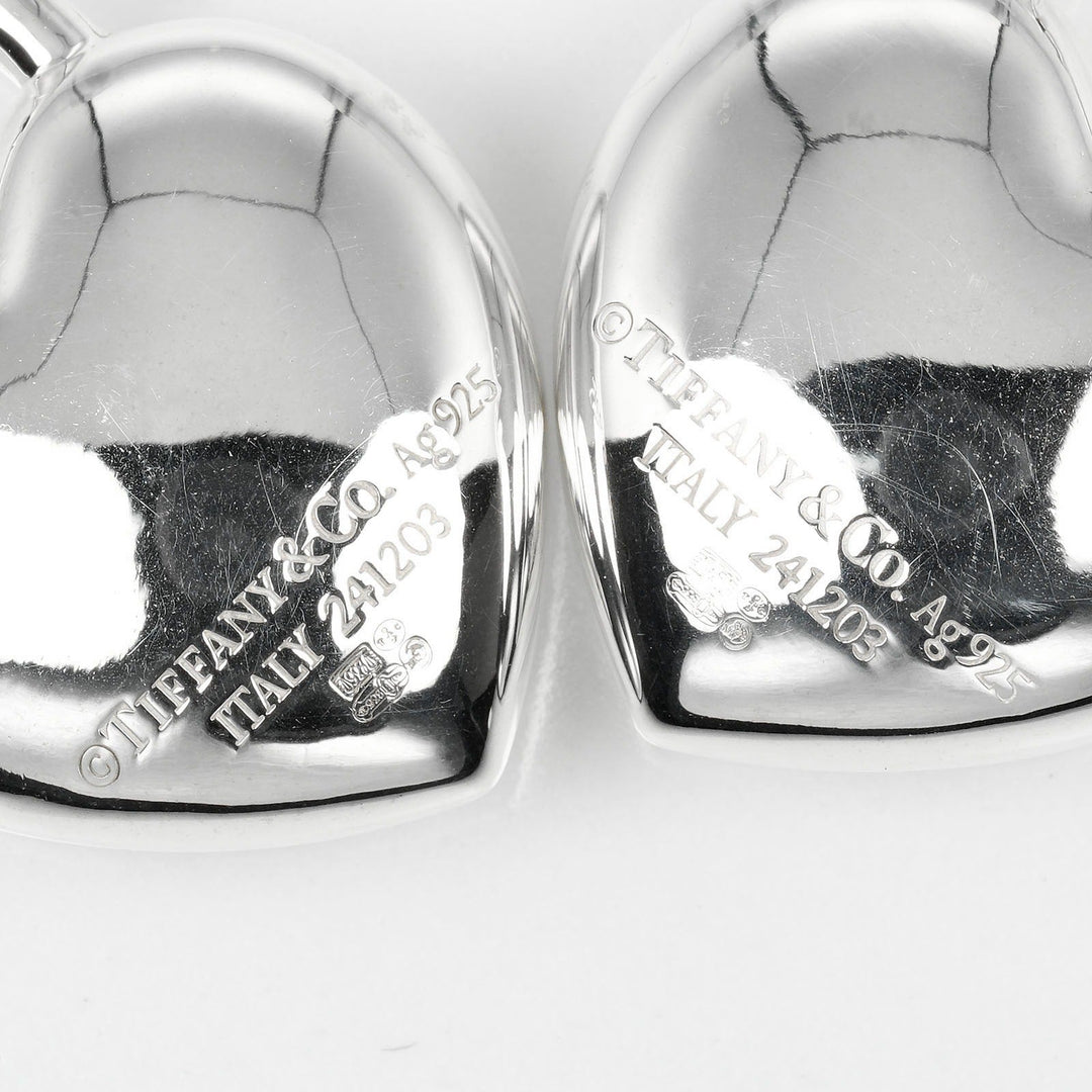 TIFFANY&Co. Pierce Silver925 Silver Return to TIFFANY&Co. Full Heart Women Used Authentic