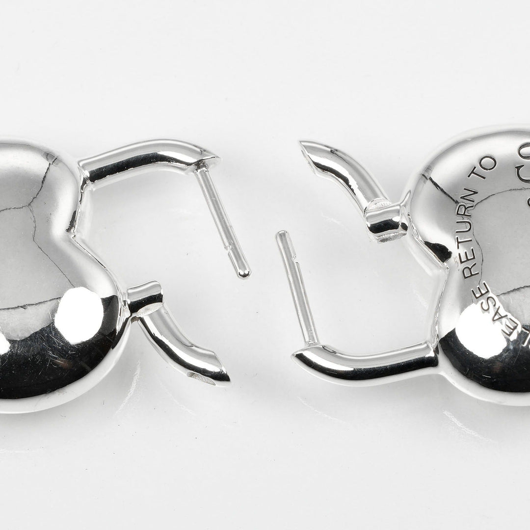 TIFFANY&Co. Pierce Silver925 Silver Return to TIFFANY&Co. Full Heart Women Used Authentic