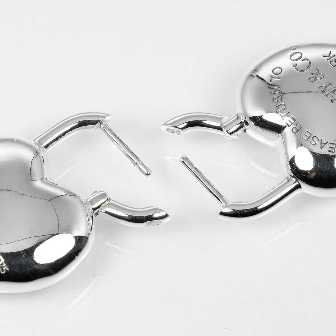TIFFANY&Co. Pierce Silver925 Silver Return to TIFFANY&Co. Full Heart Women Used Authentic