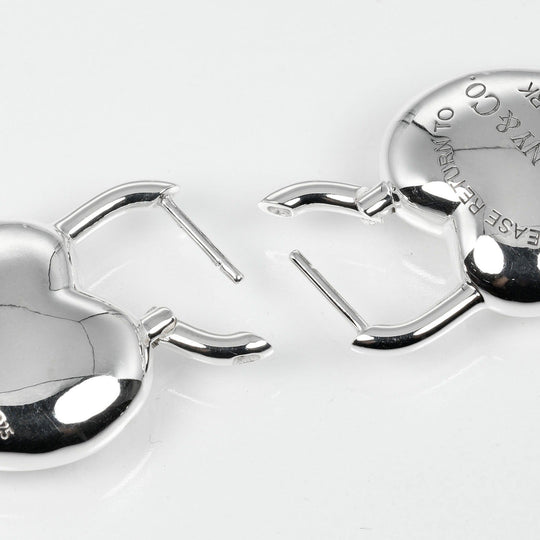 TIFFANY&Co. Pierce Silver925 Silver Return to TIFFANY&Co. Full Heart Women Used Authentic