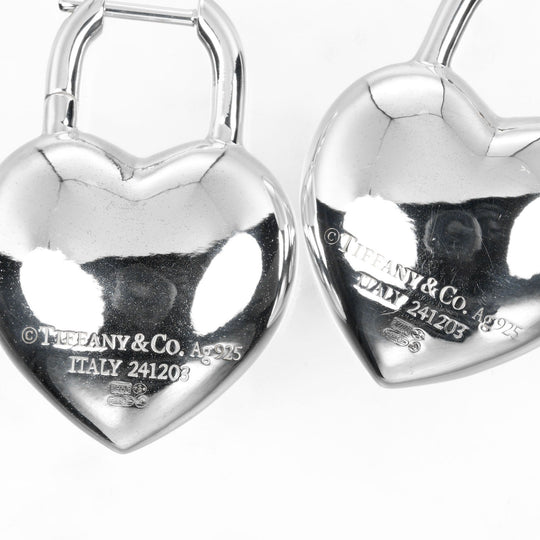 TIFFANY&Co. Pierce Silver925 Silver Return to TIFFANY&Co. Full Heart Women Used Authentic