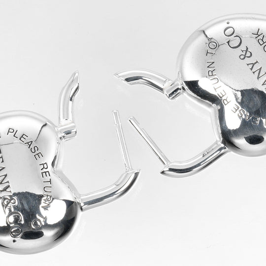 TIFFANY&Co. Pierce Silver925 Silver Return to TIFFANY&Co. Full Heart Women Used Authentic
