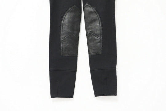 GUCCI Pants 386901 Stretch/Leather black Women 38 Used Authentic