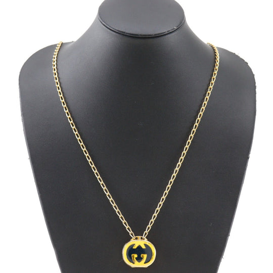 GUCCI Necklace Plated Gold gold rocket mens(Unisex) Used Authentic