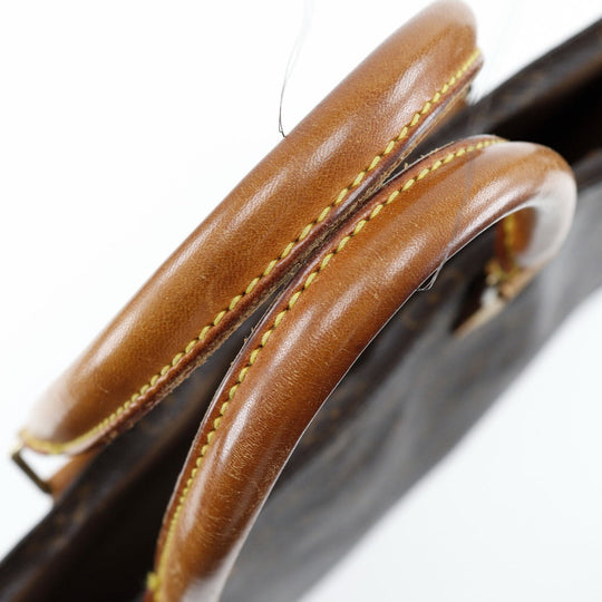 LOUIS VUITTON Tote Bag M51140 Monogram canvas Brown Sac Plat unisex(Unisex) Used Authentic