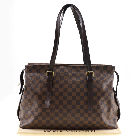LOUIS VUITTON Shoulder Bag N51119 Damier canvas Brown Chelsea unisex(Unisex) Used Authentic