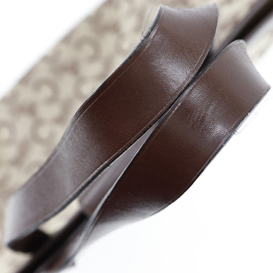 CELINE Tote Bag canvas Brown C Macadam Women Used Authentic