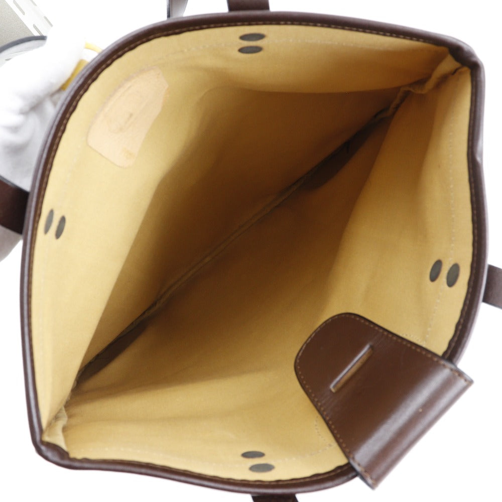 CELINE Tote Bag canvas Brown C Macadam Women Used Authentic