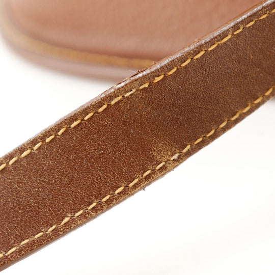 GUCCI Shoulder Bag 001.084.1036 Calfskin Brown Old Gucci Interlocking G Women Used Authentic