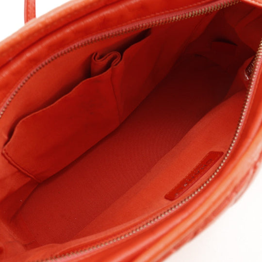 CHANEL Shoulder Bag Calfskin Red Hobo bag Gabriel de Chanel Women Used Authentic