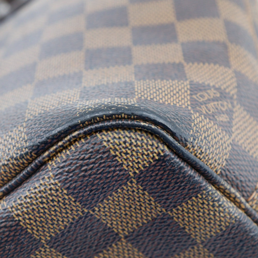 LOUIS VUITTON Tote Bag N51109 Damier canvas Brown Never full PM Women Used Authentic