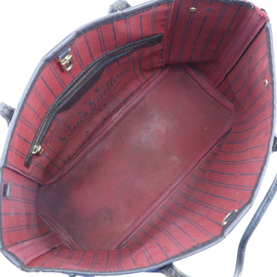 LOUIS VUITTON Tote Bag N51109 Damier canvas Brown Never full PM Women Used Authentic