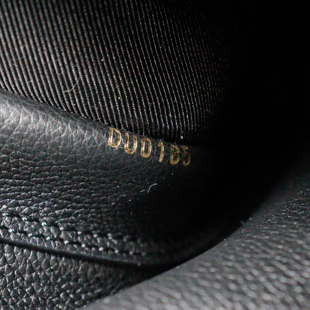 LOUIS VUITTON Tote Bag M50191 Calfskin Black / beige Rock Me MM Women Used Authentic