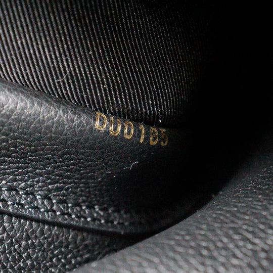 LOUIS VUITTON Tote Bag M50191 Calfskin Black / beige Rock Me MM Women Used Authentic