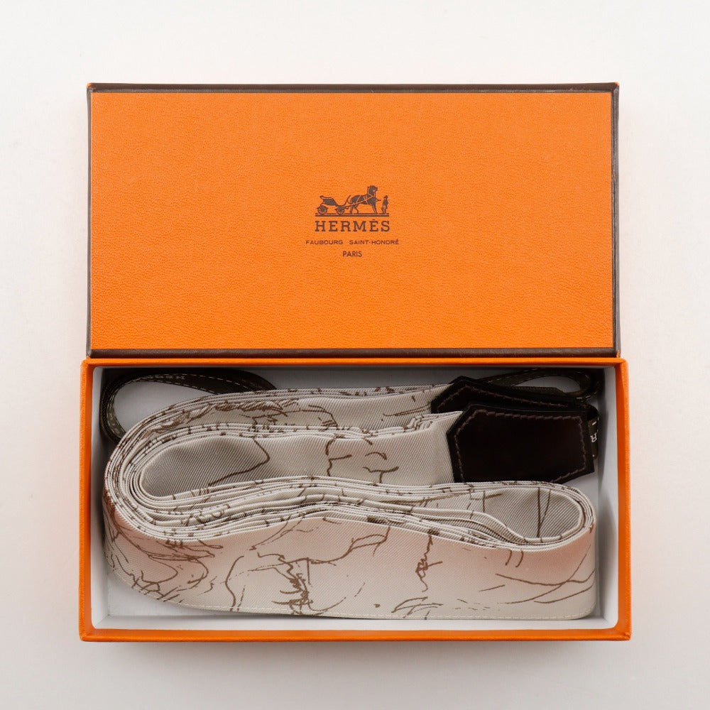 HERMES Other accessories silk beige Head scarf