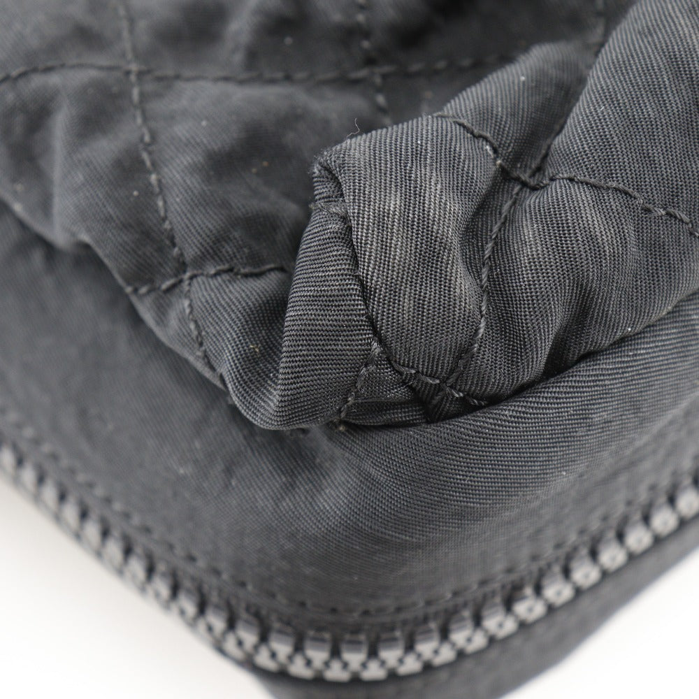 CHANEL Shoulder Bag Nylon black Matrasse Sports line Women Used Authentic