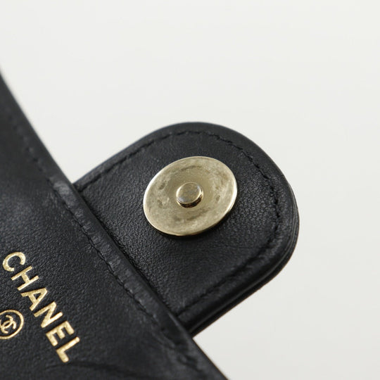 CHANEL Shoulder Bag AP3226 lambskin black Matrasse Smartphone Shoulder 2WAY Mini Chain Shoulder Women Used Authentic