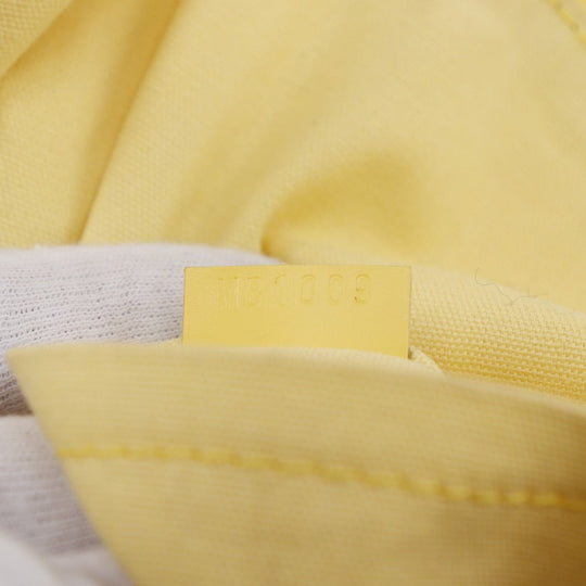 LOUIS VUITTON Tote Bag M95989 canvas yellow Monogram beach line Hippo Ipanema GM Women Used Authentic