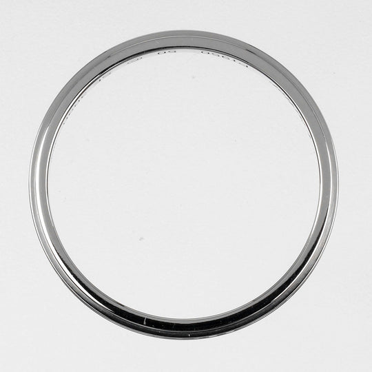 CARTIER Ring Pt950Platinum, Diamond Silver Damour Flu Eternity Women 50 Used Authentic