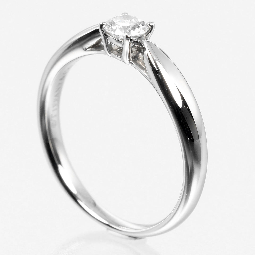 TIFFANY&Co. Ring 0.19ct VS2/H/3EX Pt950Platinum, Diamond Silver harmony Women Used Authentic