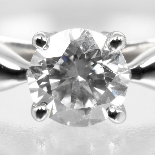 TIFFANY&Co. Ring 0.19ct VS2/H/3EX Pt950Platinum, Diamond Silver harmony Women Used Authentic