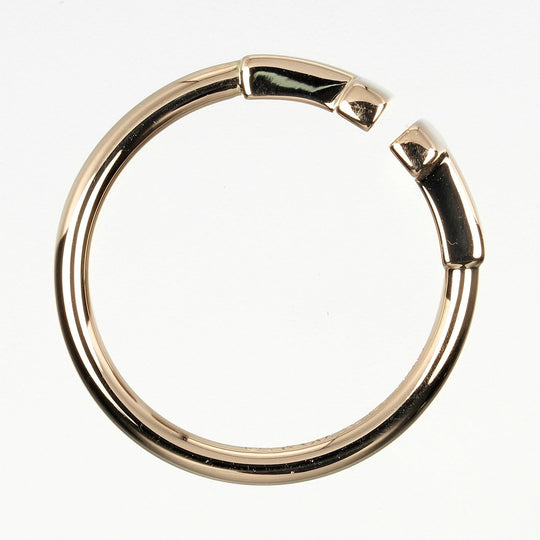 TIFFANY&Co. Ring K18 Pink Gold gold T wire