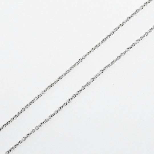 TIFFANY&Co. Necklace Pt950Platinum, Diamond gold Sentimental heart Women Used Authentic