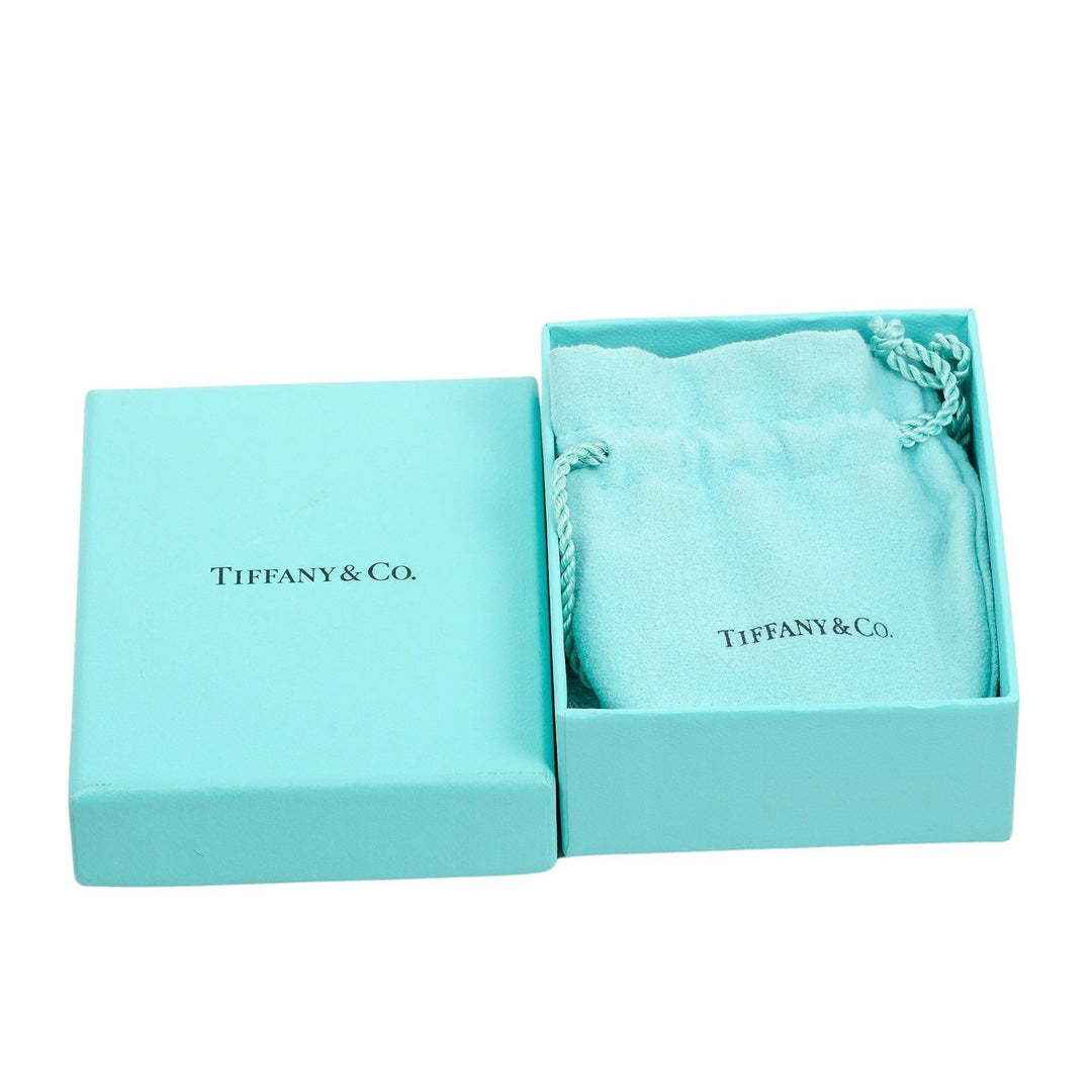 TIFFANY&Co. Necklace Pt950Platinum, Diamond gold Sentimental heart Women Used Authentic