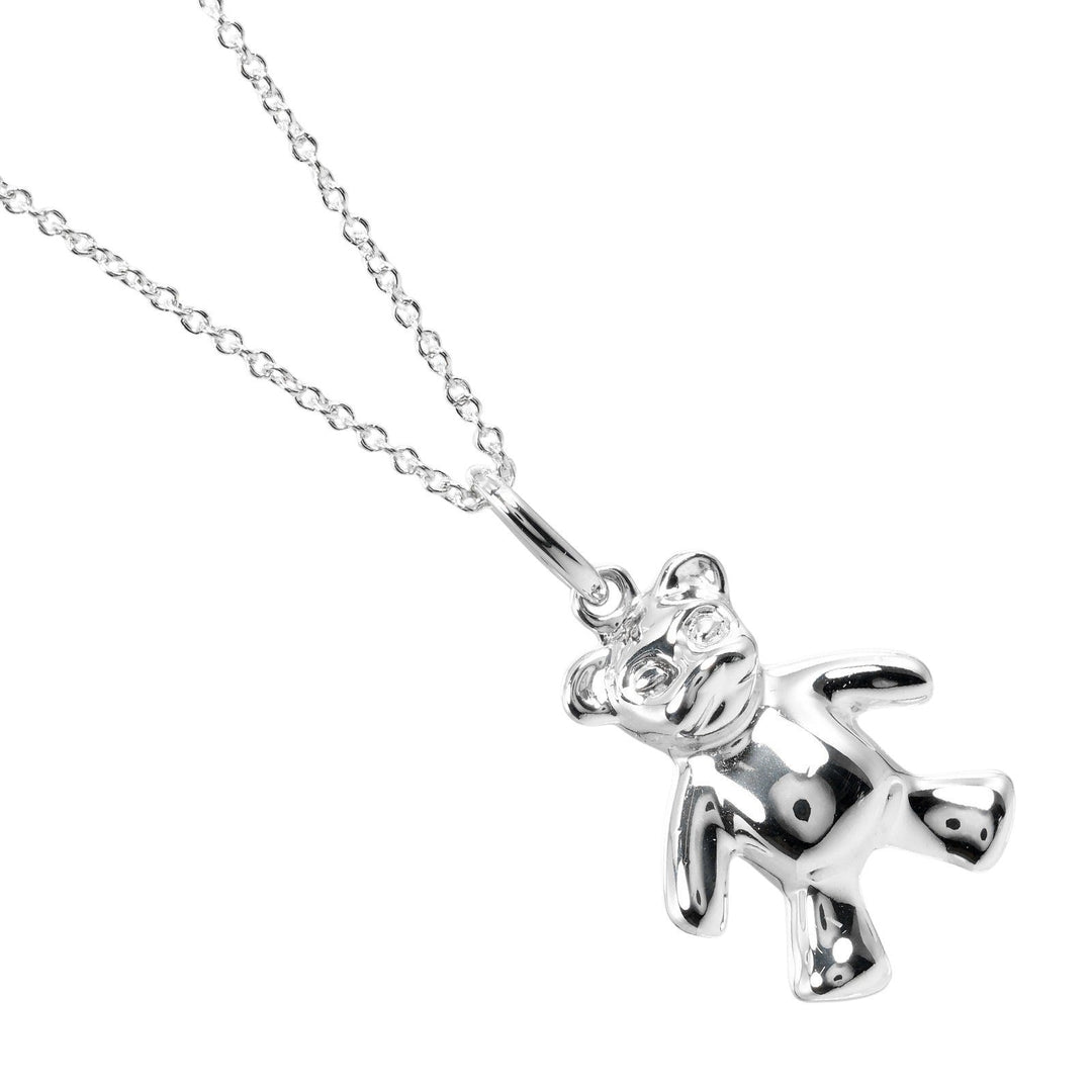 TIFFANY&Co. Necklace Silver925 Silver Teddy bear Women Used Authentic