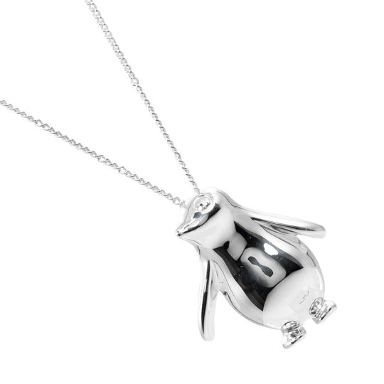 TIFFANY&Co. Necklace Silver925 Silver Penguin Women Used Authentic
