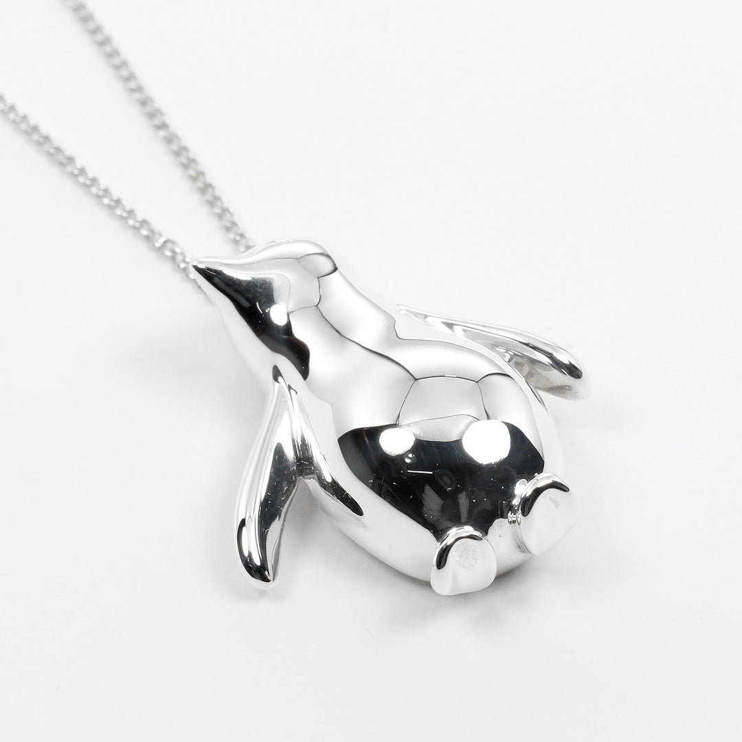 TIFFANY&Co. Necklace Silver925 Silver Penguin Women Used Authentic