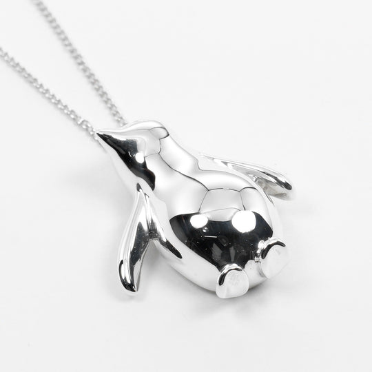 TIFFANY&Co. Necklace Silver925 Silver Penguin Women Used Authentic