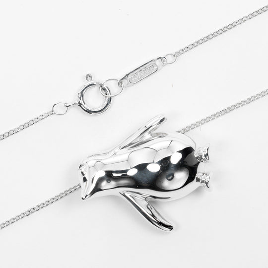 TIFFANY&Co. Necklace Silver925 Silver Penguin Women Used Authentic