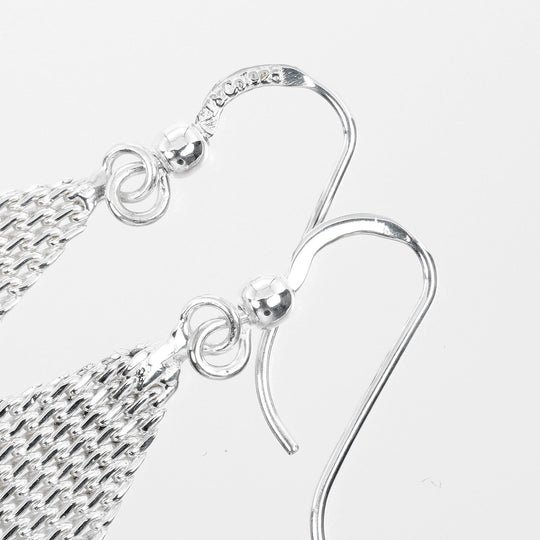 TIFFANY&Co. Pierce Silver925 Silver mesh Women Used Authentic