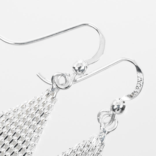 TIFFANY&Co. Pierce Silver925 Silver mesh Women Used Authentic
