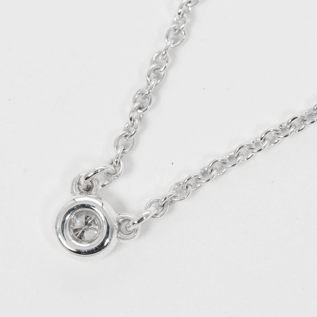 TIFFANY&Co. Necklace Silver925, Diamond Silver By the yard Women Used Authentic