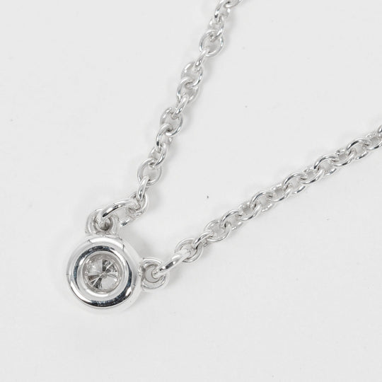 TIFFANY&Co. Necklace Silver925, Diamond Silver By the yard Women Used Authentic