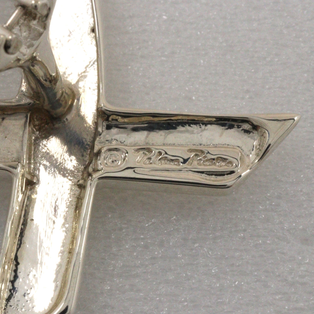 TIFFANY&Co. Pierce Silver925 Silver Paloma Picasso Large Loving heart Women Used Authentic