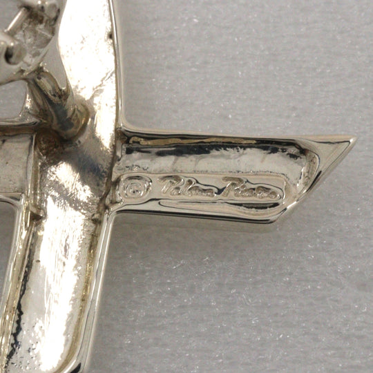 TIFFANY&Co. Pierce Silver925 Silver Paloma Picasso Large Loving heart Women Used Authentic