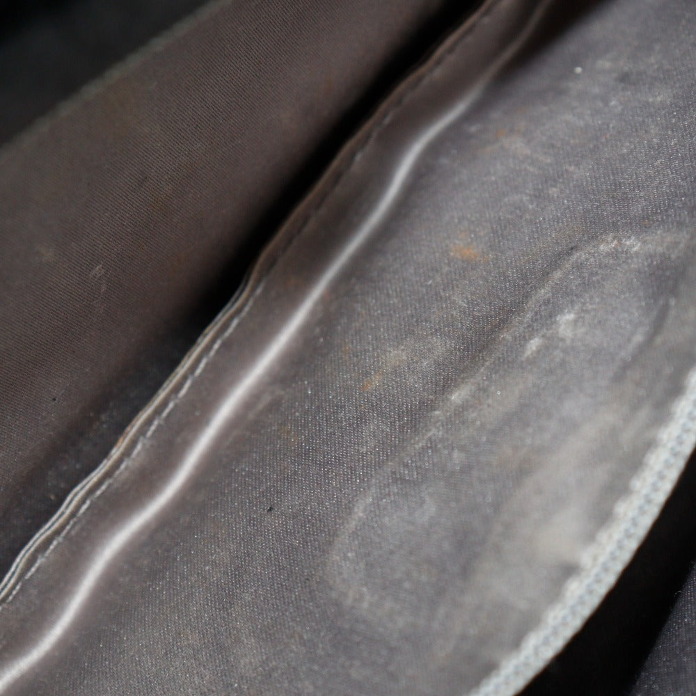 CHANEL Shoulder Bag Patent leather black Double chain ChainShoulder