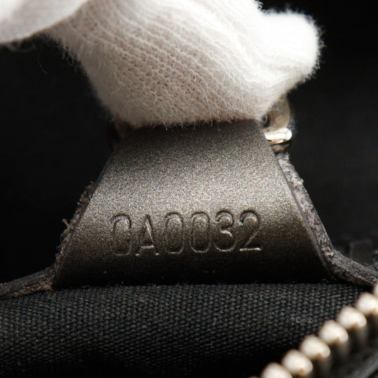 LOUIS VUITTON Tote Bag M55112 Monogram mat black Stockton Women Used Authentic