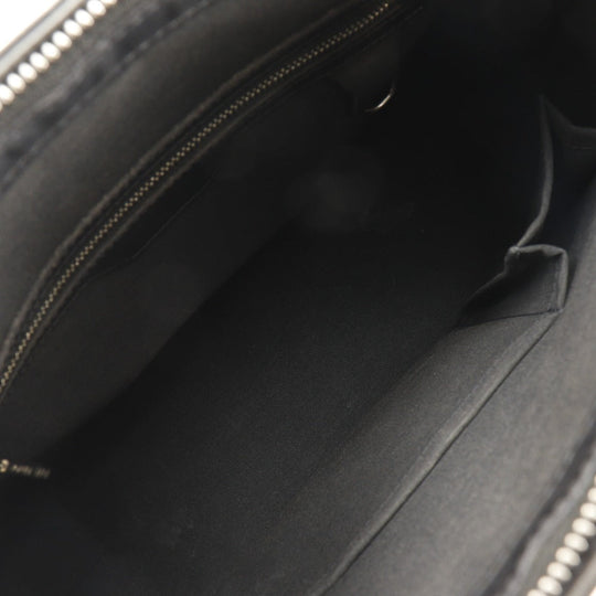 LOUIS VUITTON Tote Bag M55112 Monogram mat black Stockton Women Used Authentic