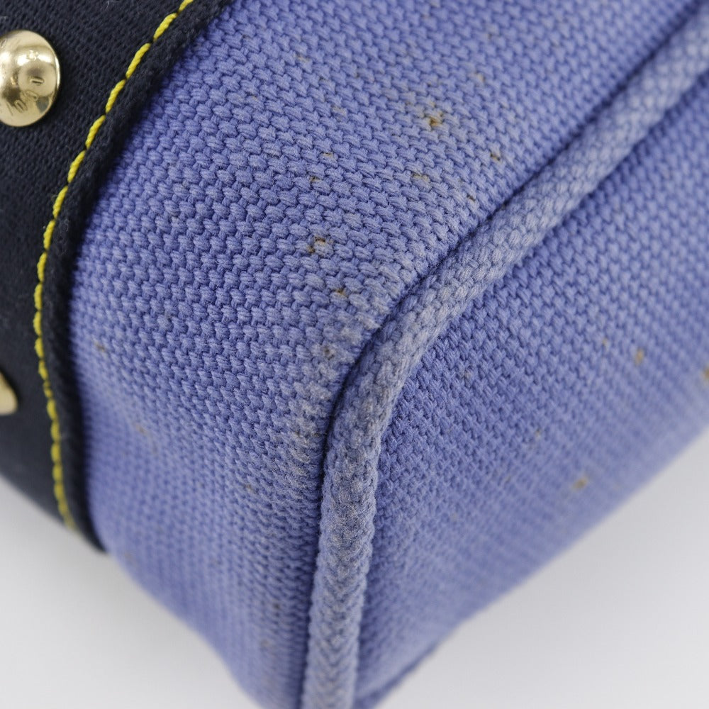 LOUIS VUITTON Tote Bag ‚l40087 canvas Blue Antigua Hippo MM Women Used Authentic