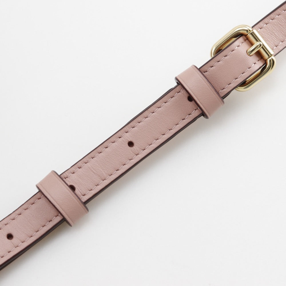 COACH Handbag 39290 leather pink Selena Gomez collaboration 2WAYShoulder Selena Bond Bag Women Used Authentic