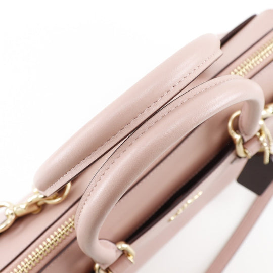 COACH Handbag 39290 leather pink Selena Gomez collaboration 2WAYShoulder Selena Bond Bag Women Used Authentic